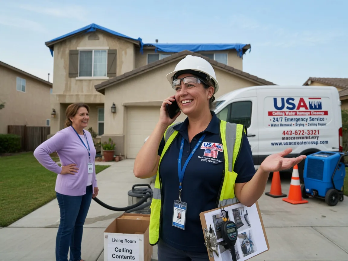 Ceiling Water Damage Restoration Saint Amant, LA FAQs