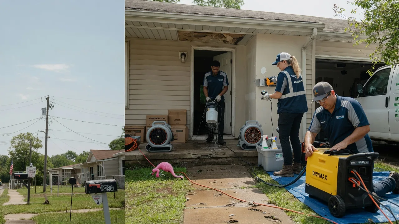 Storm Damage Water Removal in Saint Amant, LA near me